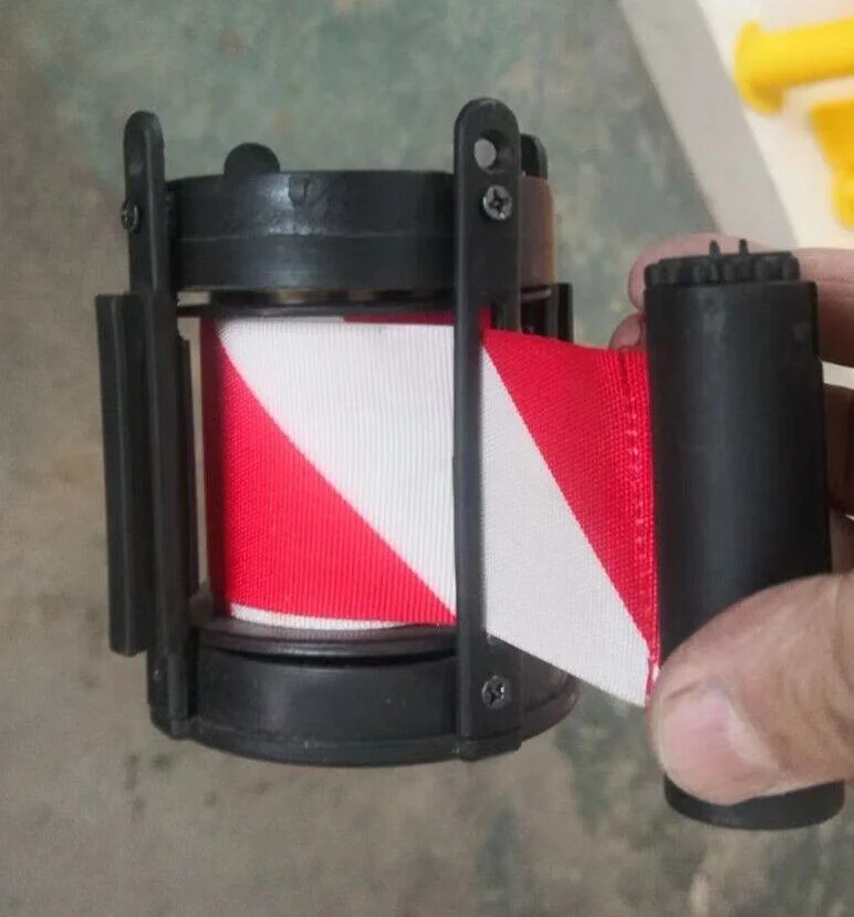 Đường dây đai có thể rút ra Cone Topper giao thông Cone kết nối băng Topper giao thông 2
