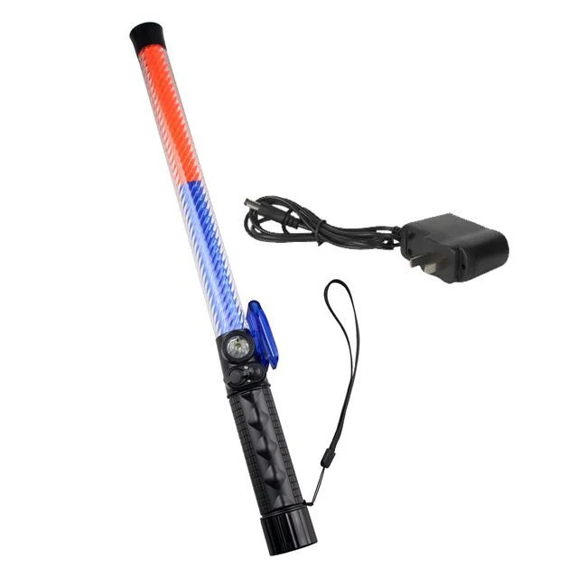 Đàn gậy an toàn giao thông LED nhựa đèn flash khẩn cấp cho đường sắt kiểm soát đường 3