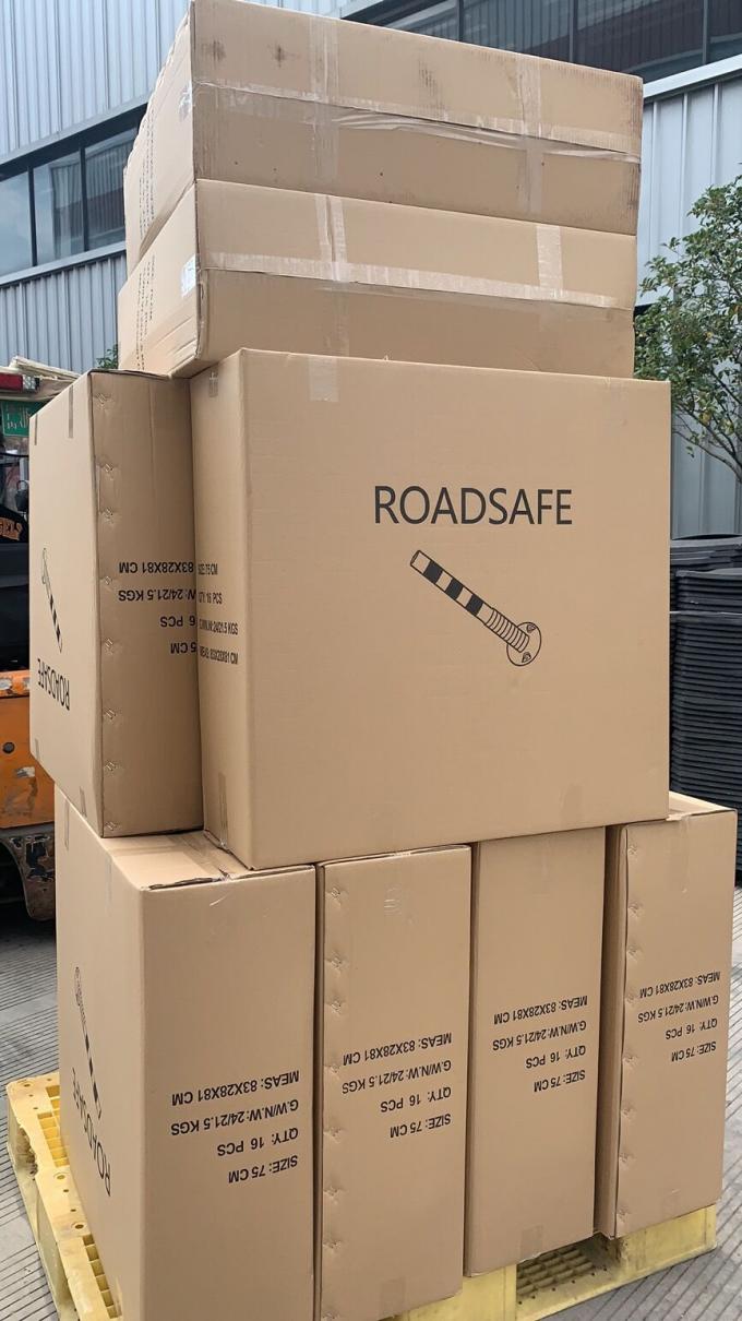 75cm bên ngoài cảnh báo an toàn giao thông đường bộ bền PU nhựa cảnh báo giao thông 20